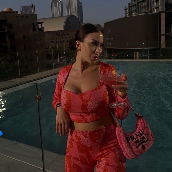 ZARA 2 Piece Crop Top + Pants - Picture 5 of 5